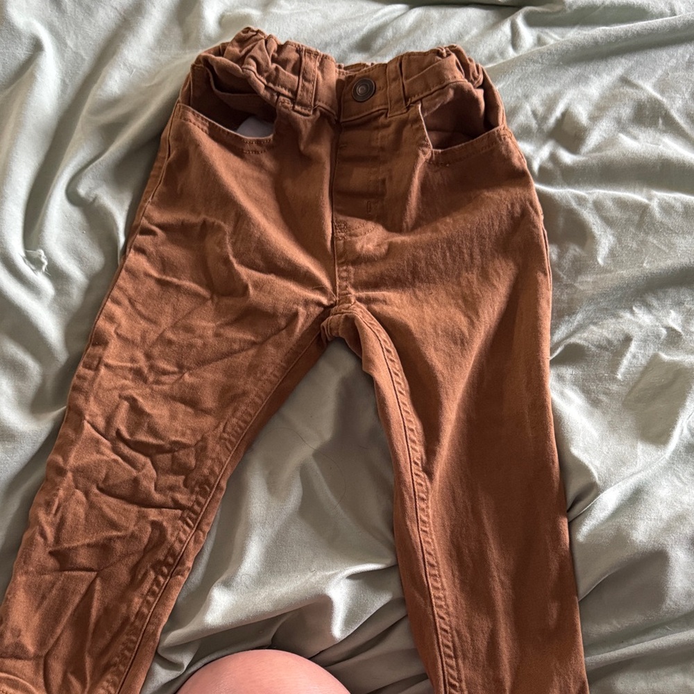 Garanimals Rust Brown Elastic-Waist Kids Pants